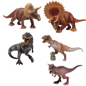 恐竜のおもちゃ 恐竜セット 恐竜 フィギュア ティラノサウルス・レックス スピノサウルス カルノタウルス ヴェロキラプトル フィギュア 5点セット(C）