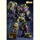 おもちゃ 合金 変形 ロボット JINBAO社 Devastators 戦損版 BATTLE DAMAGE 6体セット