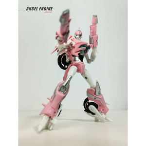 おもちゃ 変形 ロボット APC TOYS TFP ANGEL ENGINE ピンク