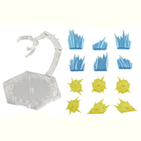 フィギュア エフェクト セット 爆発の特殊効果 プラモデル 背景 ディスプレイ 2色 &nbsp;[本体無し]