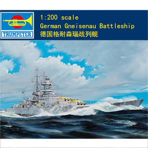 おもちゃ TRUMPETER TOYS  03714 1:200 Scale German Gneisenau Battleship 組み立ておもちゃ