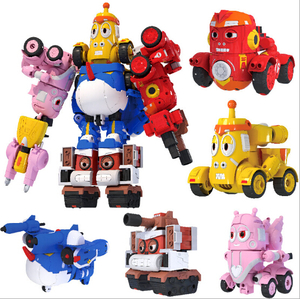 おもちゃ　変形　ロボット　Larua zhuangchen 5合体　ZC9701