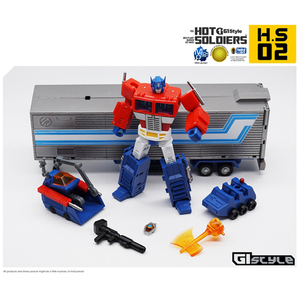おもちゃ 合金 変形 ロボット  Hot Soldiers HS02  オプティマスプライム Optimus Prime
