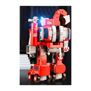 おもちゃ 変形 ロボット ERCHAOXI TOYS 火线救援战神 5合1