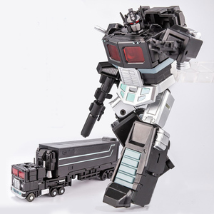 おもちゃ 合金 変形 ロボット JINBAO社 オプティマスプライム Optimus Prime ブラック
