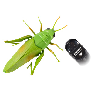 超デカイ昆虫 蝗 あちこち這う ドッキリ びっくり パティーグッツ リアル 電動おもちゃ 赤外線 リモコン付き