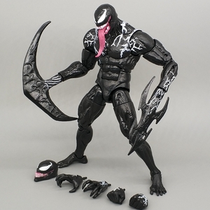 おもちゃ Venom ABS&PVC製 塗装済み可動フィギュア