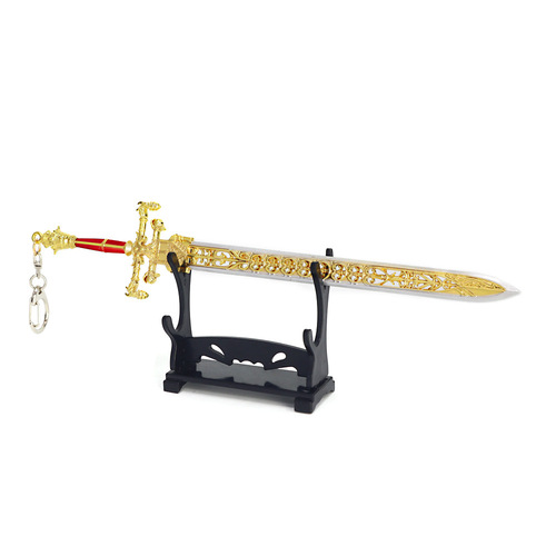 おもちゃ アーミー 装備品 合金 刀 剣 220mm 塗装済みアクションフィギュアの武器 （220830）