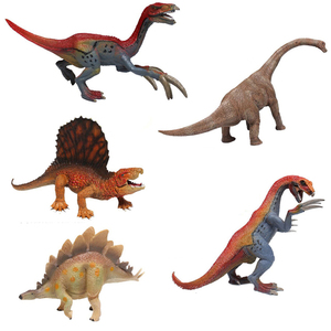 恐竜のおもちゃ 恐竜セット 恐竜 フィギュア ティラノサウルス・レックス スピノサウルス カルノタウルス ヴェロキラプトル フィギュア 5点セット(E）
