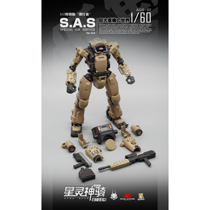 おもちゃ 锻造魂 FORGINGSOUL AGS-02 1/60 SAS特殊急襲部隊 EW-53 砂漠バージョン