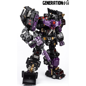 品切 おもちゃ  合金 変形 ロボット Generation Toy GT-88 ブラックバージョン Devastator 6体セット