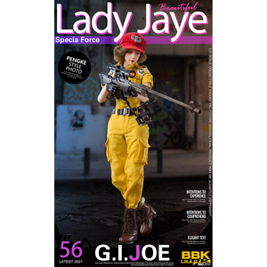 BBK 1/6 GIJOE LADY JAYE BBK012 ABS&PVC製 塗装済みアクションフィギュア