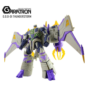 品切れ おもちゃ 合金 変形 ロボット Garatron GOD-01 StormBringer