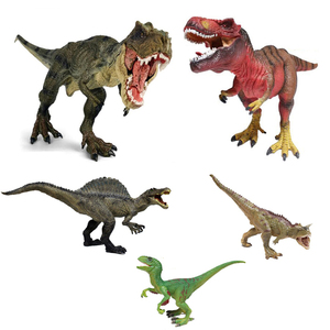 恐竜のおもちゃ 恐竜セット 恐竜 フィギュア ティラノサウルス・レックス スピノサウルス カルノタウルス ヴェロキラプトル フィギュア 5点セット(A）