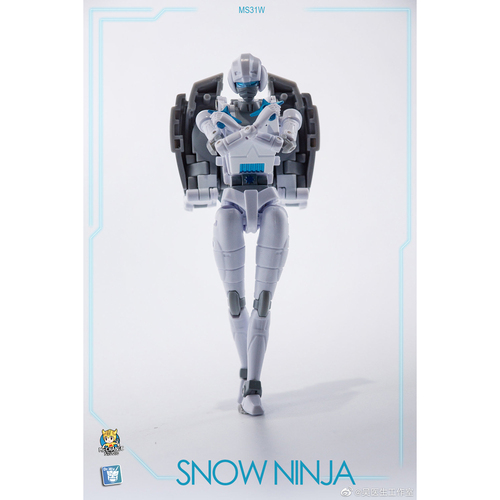 [予約注文]  おもちゃ 変形 ロボット  DR.WU  MS-31W SNOW NINJK