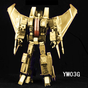 おもちゃ 合金 変形 ロボット YesModel YM-03G Starscream 限定版100体