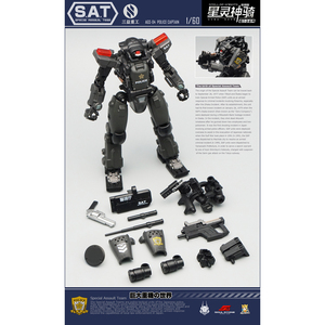 おもちゃ 锻造魂 FORGINGSOUL AGS-04 1/60 SAS特殊急襲部隊 EW-53バージョン