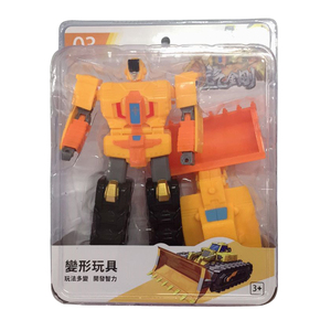おもちゃ 合金 変形 ロボット MINISO CAR 3色