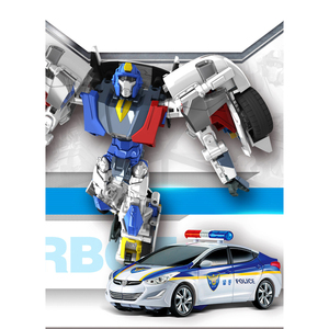 おもちゃ 変形 ロボット CARBOT HC1-005W FRON POLICE